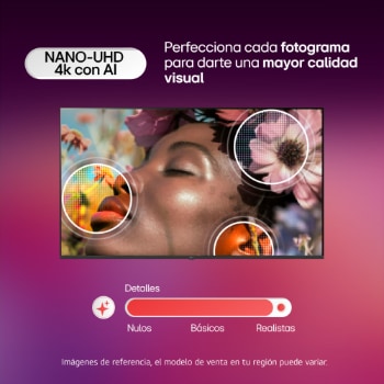 LG TV LG NanoUHD AI de  50" + Barra de Sonido S20 –  El combo perfecto para vivir el Futbol con imagen y sonido de estadio. , 50NU850BPSA.S20A